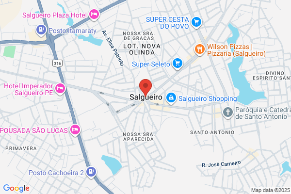 Salgueiro, Senen