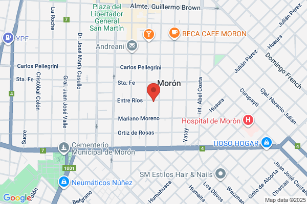 Frenos Moron