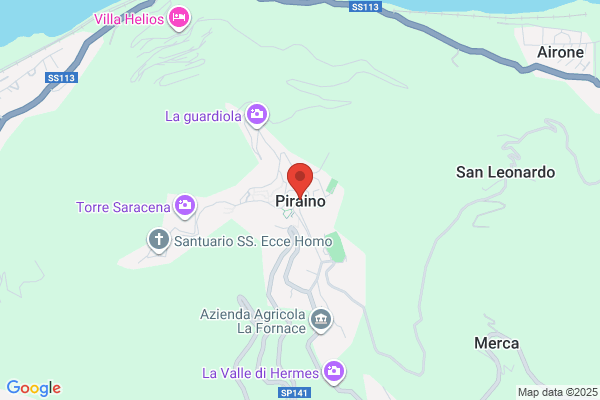 Piraino, Ruben