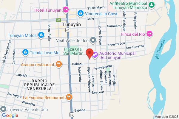 Camara de Comercio, Industria Y Agricultura de Tunuyan